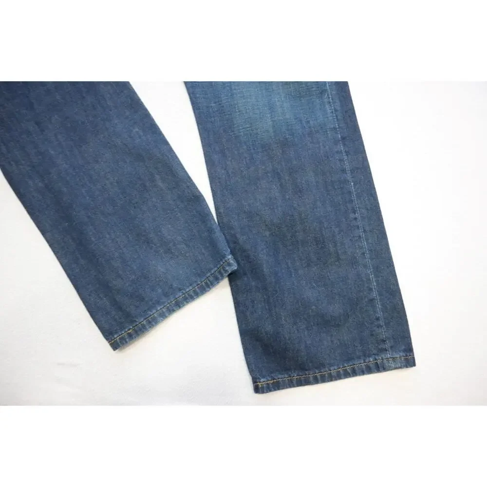 Levi's 514 Straight Boot Rugged Denim‎ Blue Jeans Mens Size 38 x 32
